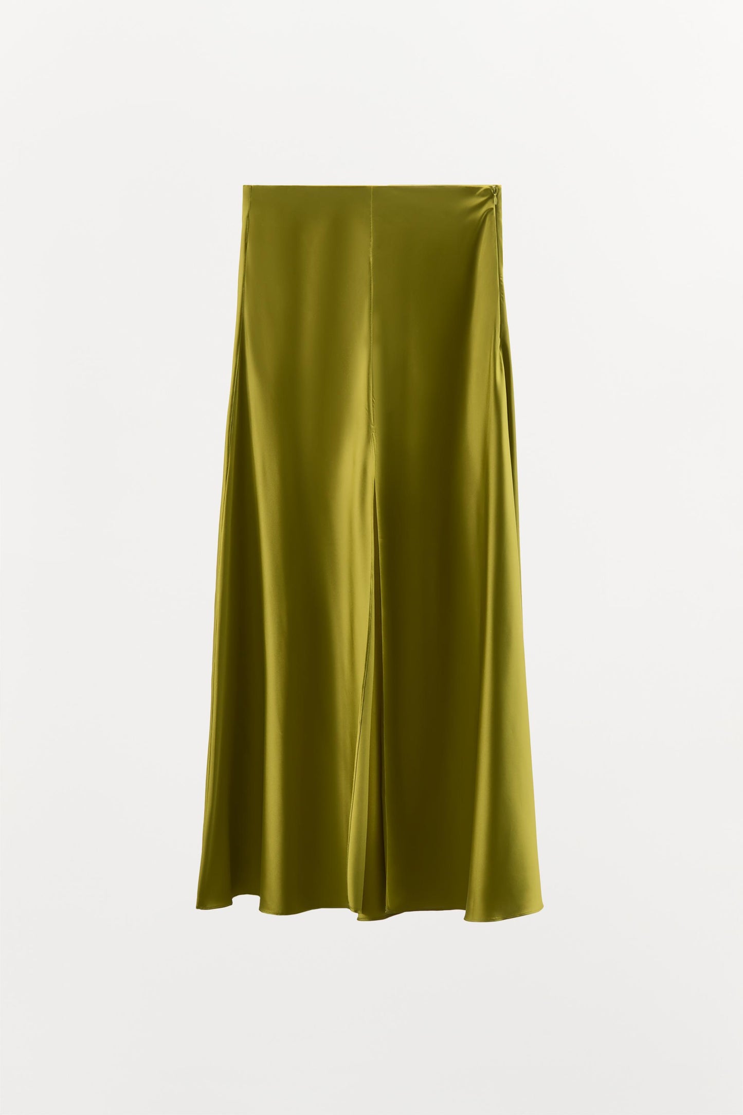 FALDA LARGA VERDE ZARA