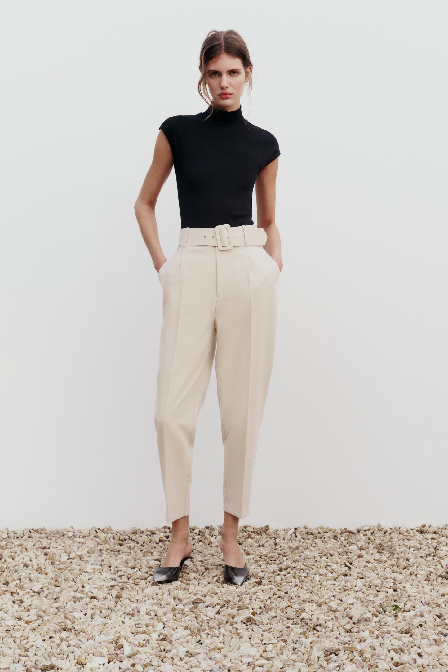 Pantalon con Cinturon