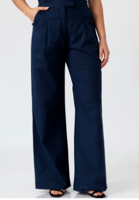 Pantalon Giorgia Lino (broche)