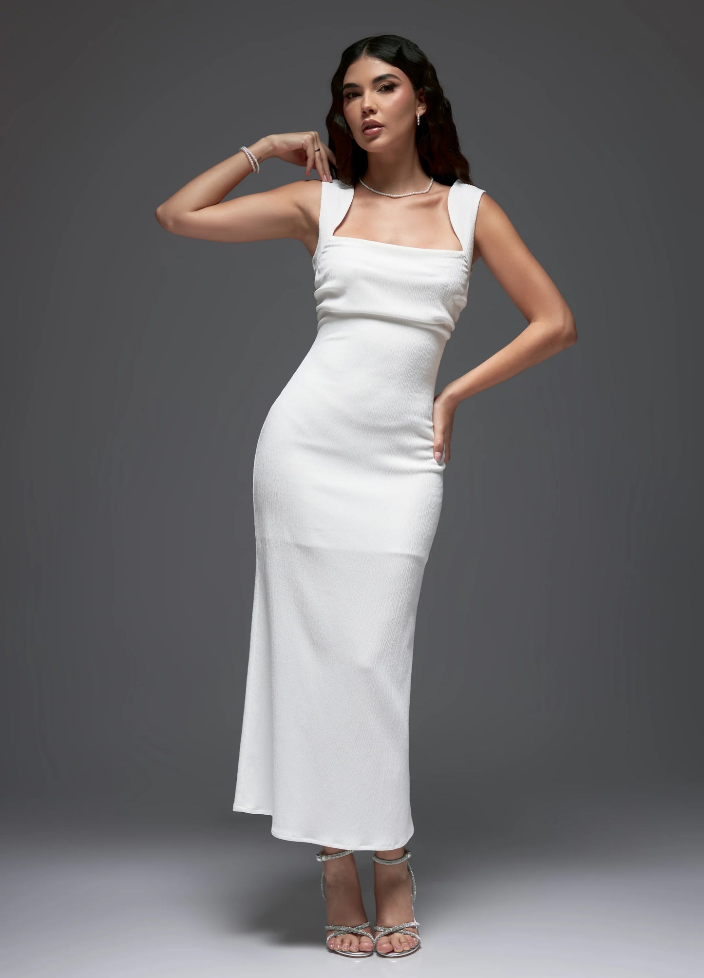 Vestido fruncido Greta